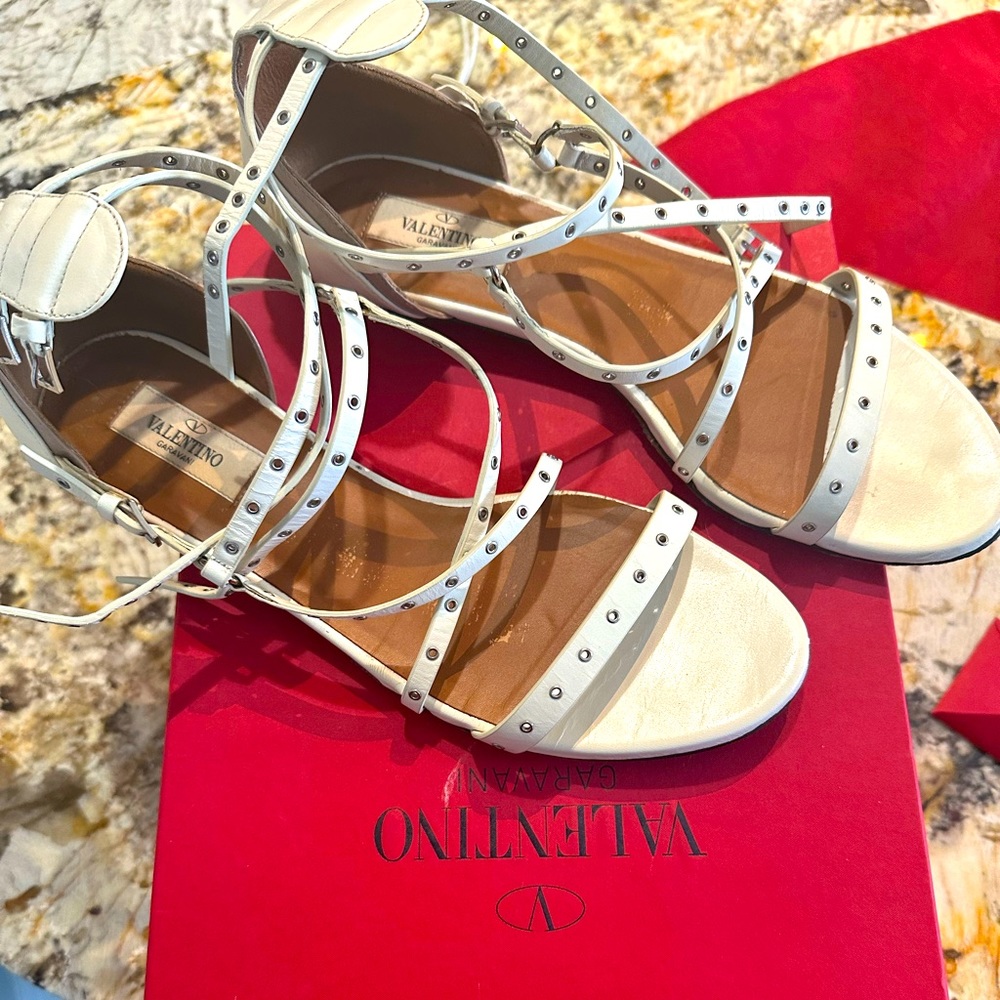 Valentino Garavani Leather Sandals